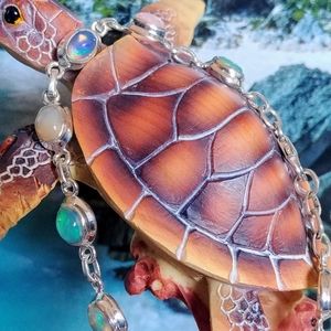 925 Bracelet NATURAL ETHIOPIAN OPAL